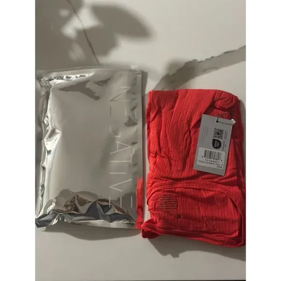 Negative Underwear Whipped Longe Sleeve In Cherry Size Small Brand New! - Picture 2 of 7